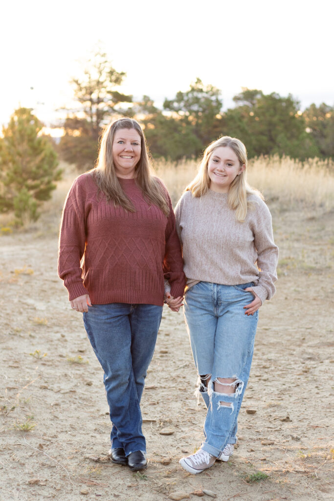 Mother and Daughter Session