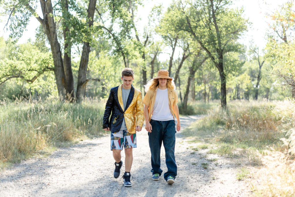 Twin Boys Senior Session