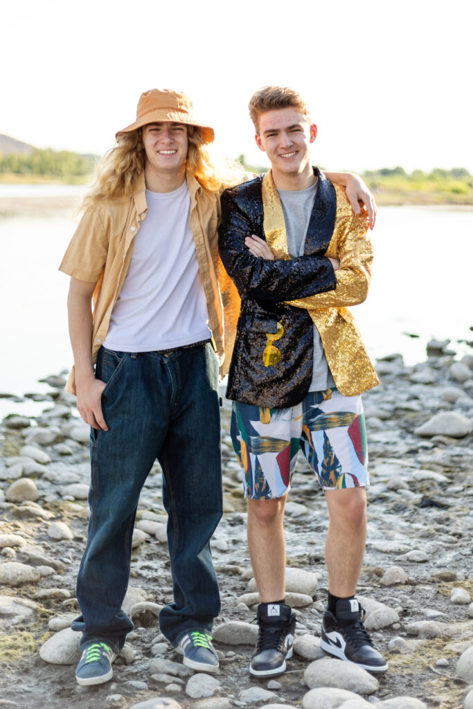 Twin Boys Senior Session