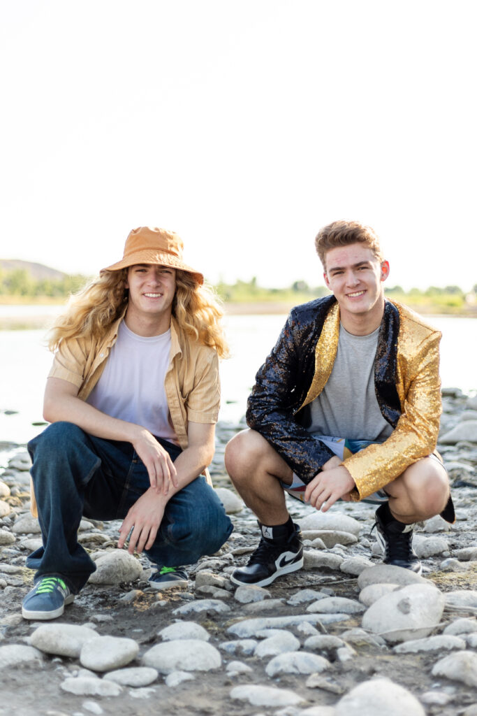 Twin Boys Senior Session