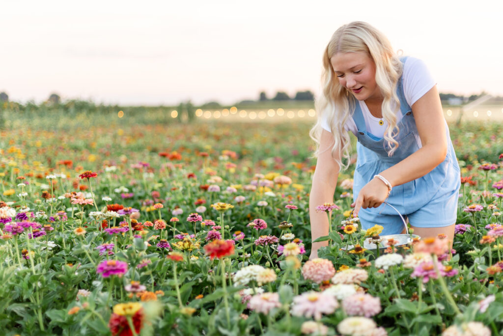 Flower Field Senior Session