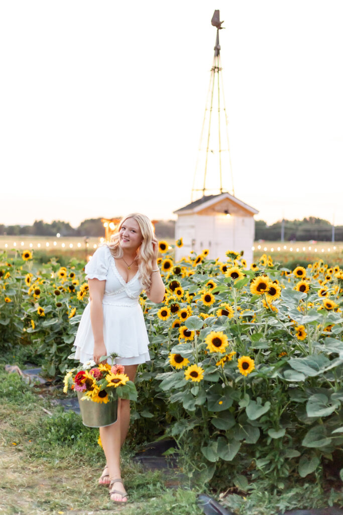 Flower Field Senior Session