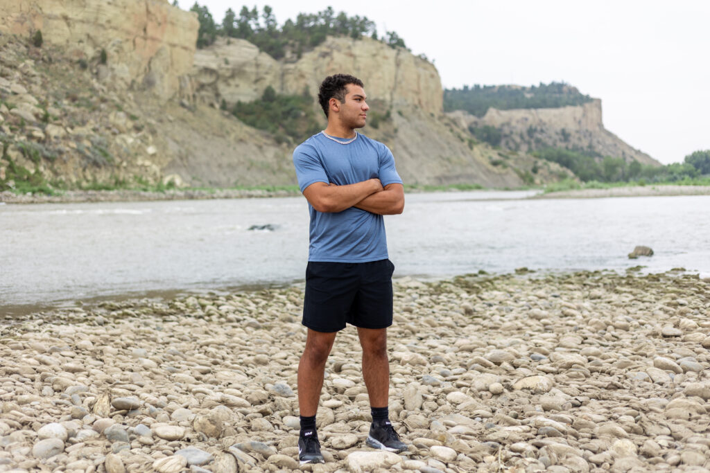 Football & River Senior Portraits