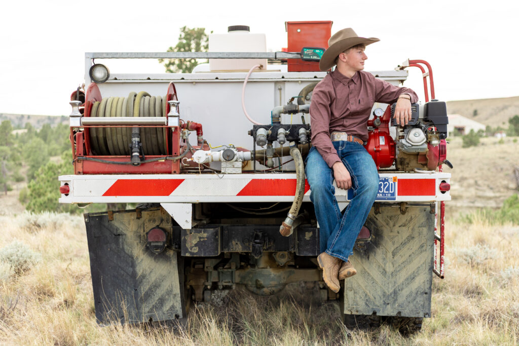 Montana Ranch Senior Portraits