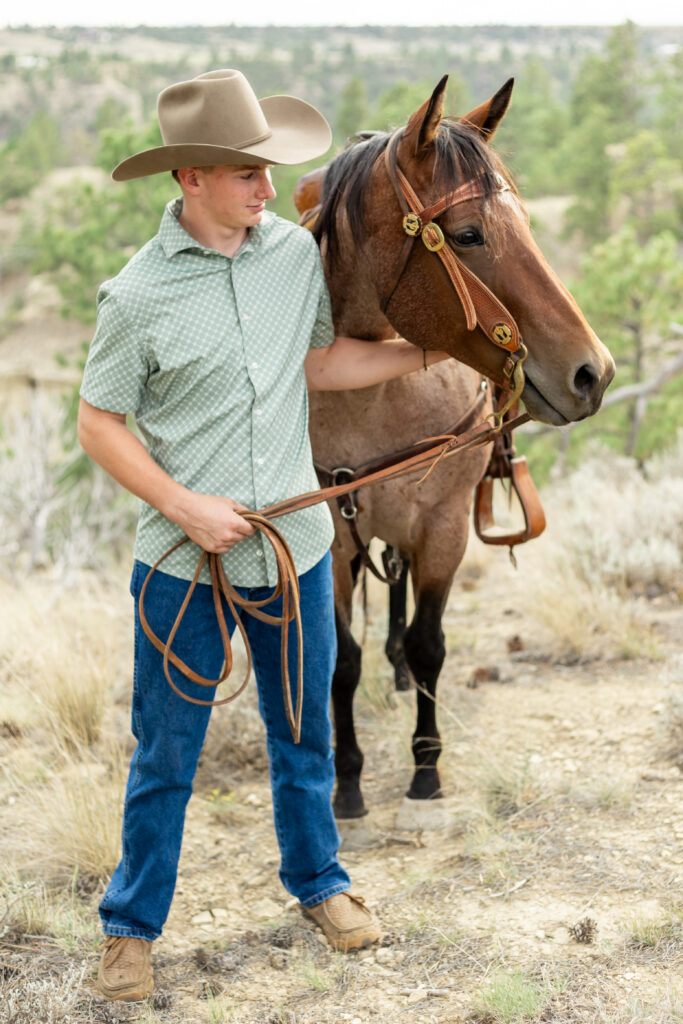 Montana Ranch Senior Portraits